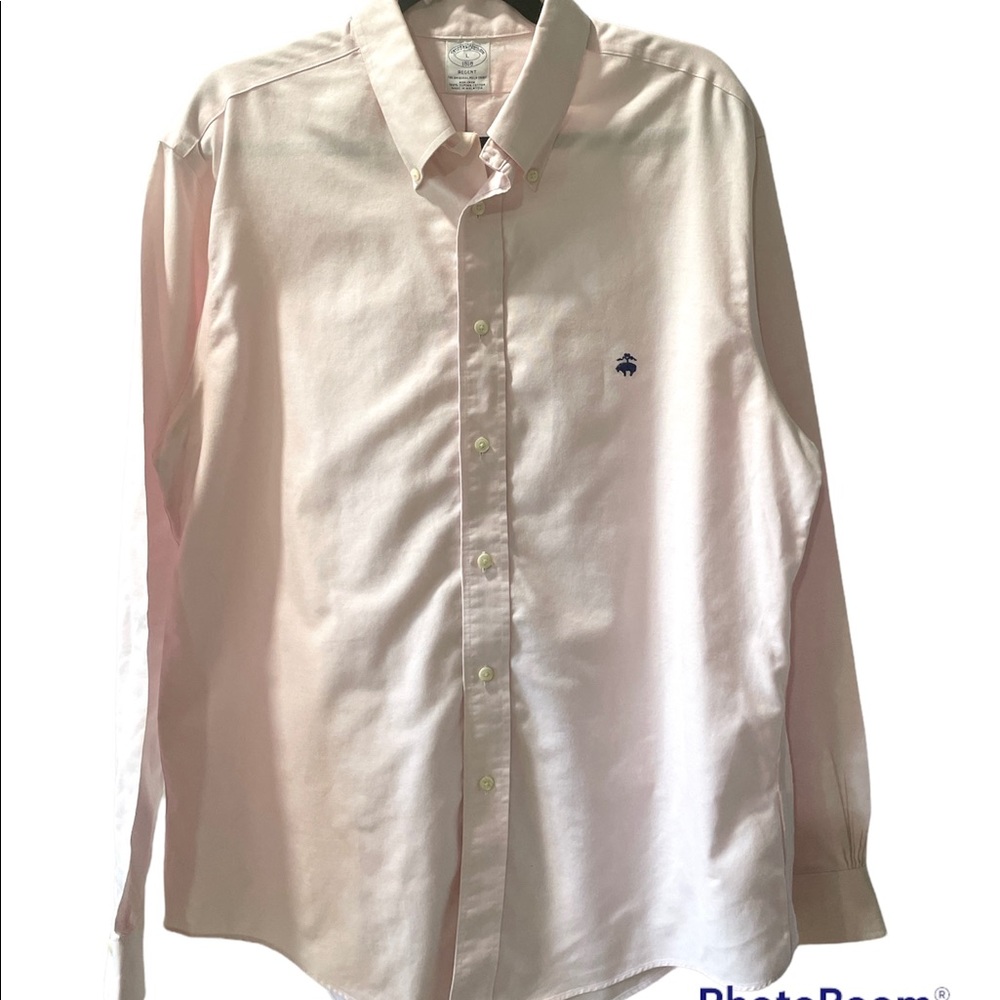 Brooks Brothers Regent Pink Button Up-Large ($92)